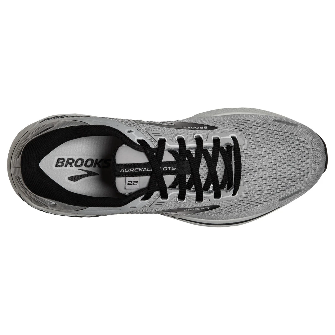 Brooks Men's Adrenaline GTS 22 Running Shoe - Alloy/Grey/Black - Regular (D) Shoes 3 Brooks Men's Adrenaline GTS 22 Running Shoe - Alloy/Grey/Black - Regular (D) Shoes
