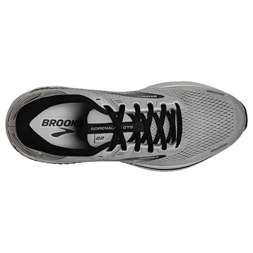 Brooks Men's Adrenaline GTS 22 Running Shoe - Alloy/Grey/Black - Wide (2E) Shoes 5 Brooks Men's Adrenaline GTS 22 Running Shoe - Alloy/Grey/Black - Wide (2E) Shoes