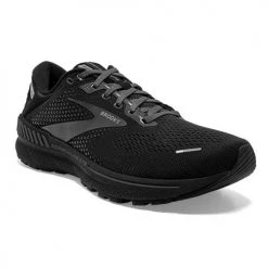 Brooks Men's Adrenaline GTS 22 Running Shoe - Black/Black/Ebony- Regular (D) Shoes