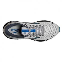 Brooks Shoes Men's Adrenaline GTS 22 Running Shoe- Oyster/India Ink/Blue - Wide (2E) 8 Brooks Shoes Men's Adrenaline GTS 22 Running Shoe- Oyster/India Ink/Blue - Wide (2E)