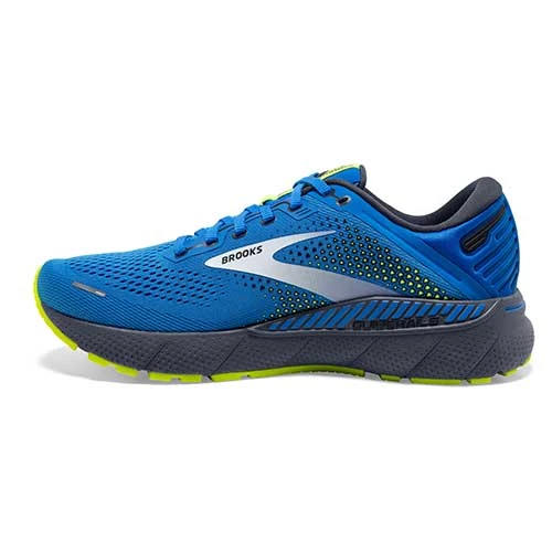 Brooks Men's Adrenaline GTS 22 Running Shoe - Blue/India Ink/Nightlife - Regular (D) Shoes 2 Brooks Men's Adrenaline GTS 22 Running Shoe - Blue/India Ink/Nightlife - Regular (D) Shoes