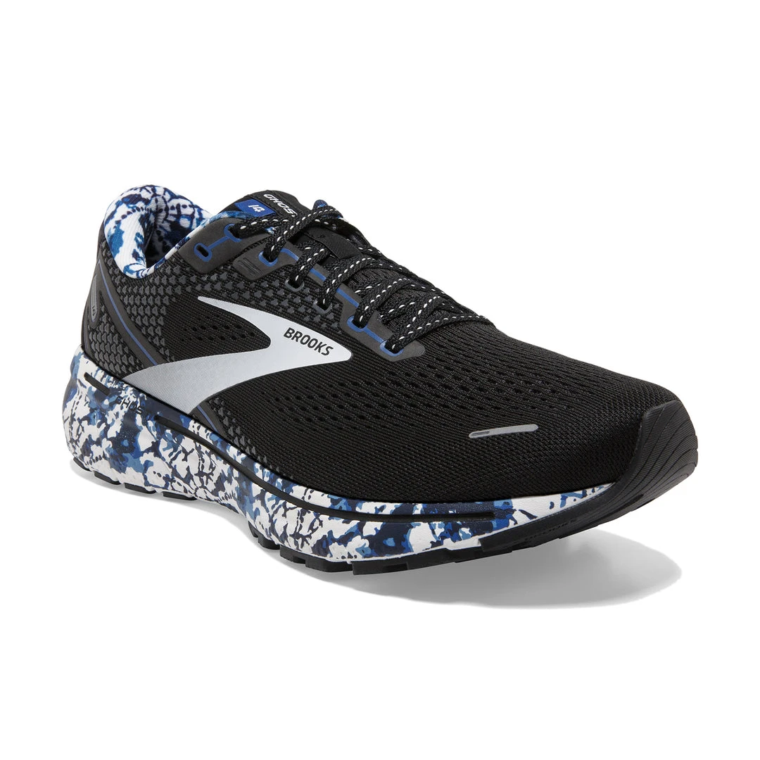 Brooks Men's Ghost 14 Running Shoe - Black/White/True Blue - Regular (D) Shoes 3 Brooks Men's Ghost 14 Running Shoe - Black/White/True Blue - Regular (D) Shoes