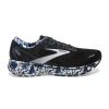 Brooks Men's Ghost 14 Running Shoe - Black/White/True Blue - Regular (D) Shoes