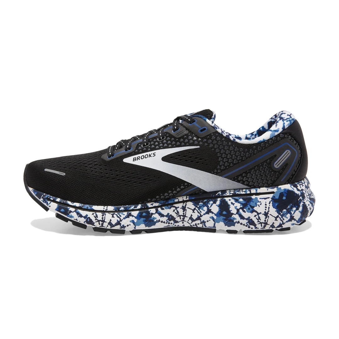 Brooks Men's Ghost 14 Running Shoe - Black/White/True Blue - Regular (D) Shoes 2 Brooks Men's Ghost 14 Running Shoe - Black/White/True Blue - Regular (D) Shoes