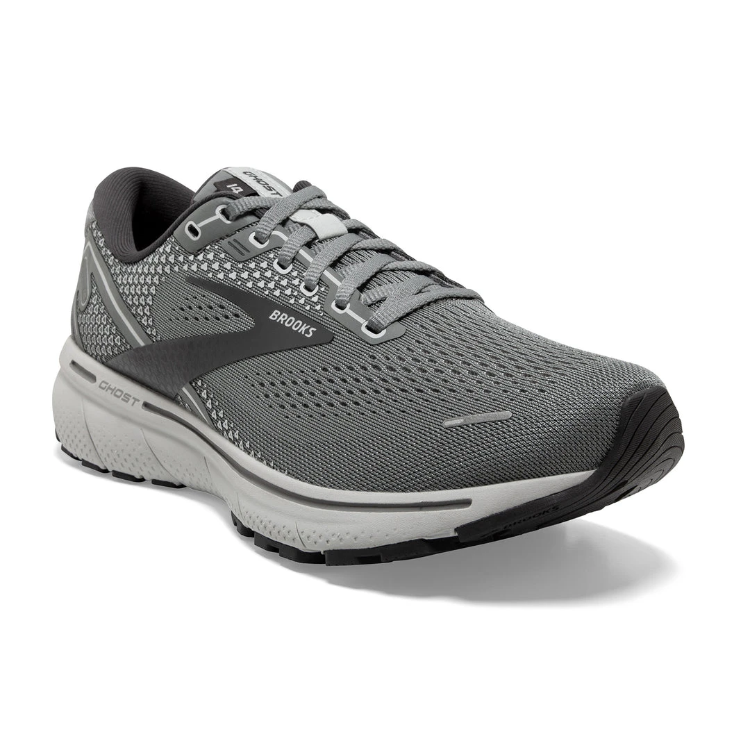 Brooks Shoes Men's Ghost 14 Running Shoe - Grey/Alloy/Oyster - Regular (D) 3 Brooks Shoes Men's Ghost 14 Running Shoe - Grey/Alloy/Oyster - Regular (D)
