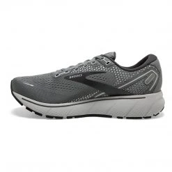 Brooks Men's Ghost 14 Running Shoe - Grey/Alloy/Oyster - Extra Wide (4E) 9 Brooks Men's Ghost 14 Running Shoe - Grey/Alloy/Oyster - Extra Wide (4E)