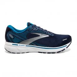 Brooks Men's Ghost 14 Running Shoe - Navy/Stellar/White - Regular (D)