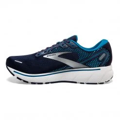Brooks Men's Ghost 14 Running Shoe - Navy/Stellar/White - Regular (D)