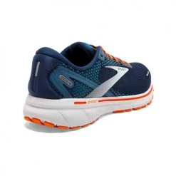 Brooks Men's Ghost 14 Running Shoe - Titan/Teal/Flame - Regular (D) 8 Brooks Men's Ghost 14 Running Shoe - Titan/Teal/Flame - Regular (D)