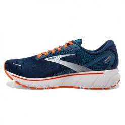 Brooks Men's Ghost 14 Running Shoe - Titan/Teal/Flame - Regular (D) 9 Brooks Men's Ghost 14 Running Shoe - Titan/Teal/Flame - Regular (D)