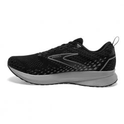 Brooks Men's Levitate 5 Running Shoe- Black/Ebony/Grey- Regular (D)
