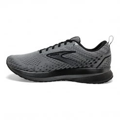 Brooks Men's Levitate 5 Running Shoe - Grey/Blackened Pearl/Black - Regular (D) Shoes