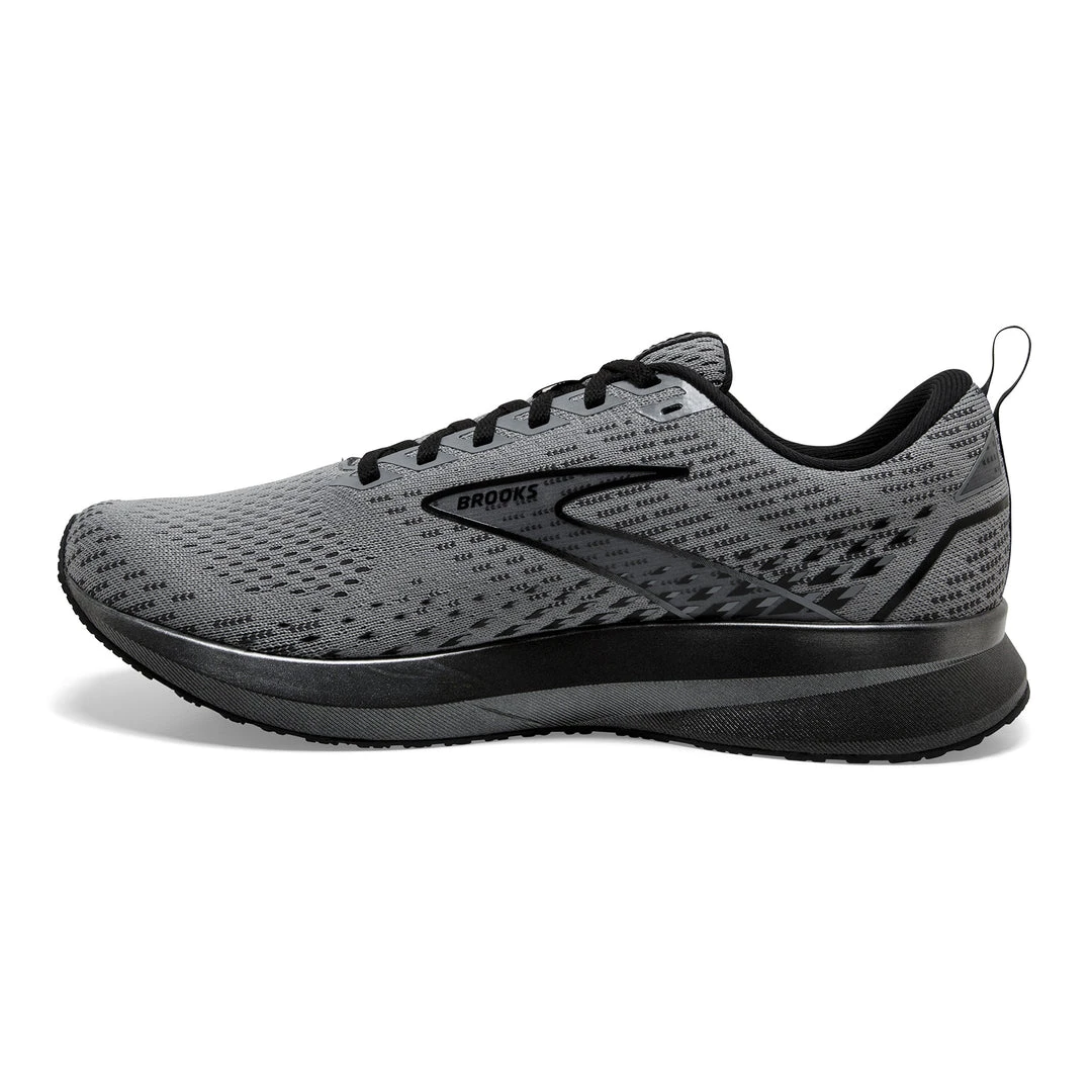 Brooks Men's Levitate 5 Running Shoe - Grey/Blackened Pearl/Black - Regular (D) Shoes 2 Brooks Men's Levitate 5 Running Shoe - Grey/Blackened Pearl/Black - Regular (D) Shoes
