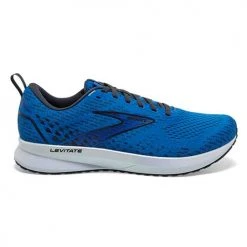 Brooks Men's Levitate 5 Running Shoe - Blue/India Ink/White - Regular (D) Shoes