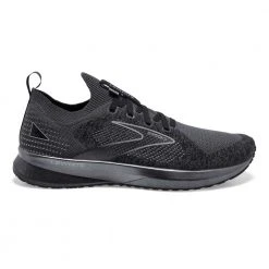 Brooks Men's Levitate StealthFit 5 Running Shoe- Black/Ebony/Grey- Regular (D)