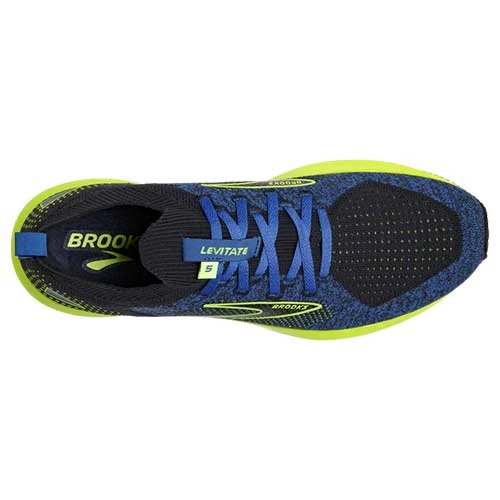 Brooks Men's Levitate StealthFit 5 Running Shoe - India Ink/Blue/Nightlife - Regular (D) Shoes 4 Brooks Men's Levitate StealthFit 5 Running Shoe - India Ink/Blue/Nightlife - Regular (D) Shoes