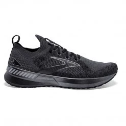 Brooks Shoes Men's Levitate StealthFit GTS 5 Running Shoe - Black/Ebony/Grey- Regular (D)