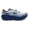 Brooks Shoes Men's Caldera 6 Trail Running Shoe - Oyster/Blue Depths/Pearl - Regular (D)
