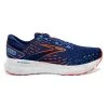 Brooks Shoes Men's Glycerin 20 Running Shoe- Blue Depths/Palace Blue/Orange- Wide (2E)