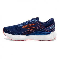 Brooks Shoes Men's Glycerin GTS 20 Running Shoe - Blue Depths/Palace Blue/Orange - Regular (D) 8 Brooks Shoes Men's Glycerin GTS 20 Running Shoe - Blue Depths/Palace Blue/Orange - Regular (D)