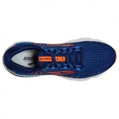 Brooks Shoes Men's Glycerin GTS 20 Running Shoe - Blue Depths/Palace Blue/Orange - Regular (D) 10 Brooks Shoes Men's Glycerin GTS 20 Running Shoe - Blue Depths/Palace Blue/Orange - Regular (D)