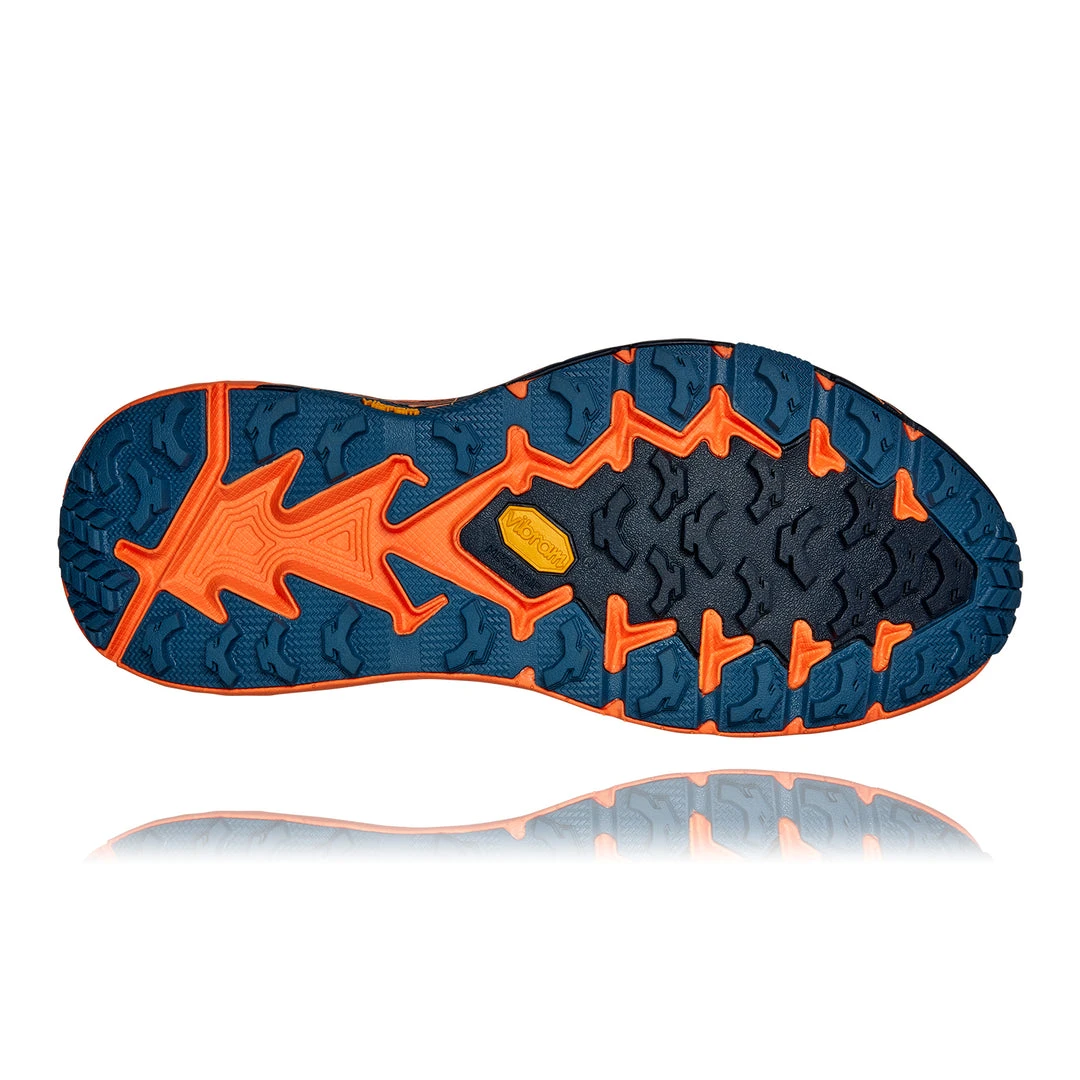 HOKA Men's Speedgoat 4 Running Shoes - Real Teal/Persimmon Orange - Regular (D) 6 HOKA Men's Speedgoat 4 Running Shoes - Real Teal/Persimmon Orange - Regular (D)