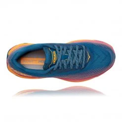 HOKA Shoes Women's Torrent 2 Trail Running Shoe - Moroccan Blue/Saffron - Regular (B)