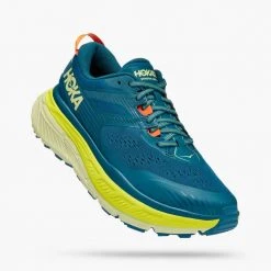 HOKA Men's Stinson ATR 6 Trail Shoe - Blue Coral/Butterfly - Regular (D) Shoes