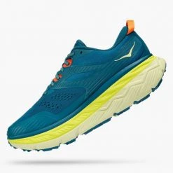 HOKA Men's Stinson ATR 6 Trail Shoe - Blue Coral/Butterfly - Regular (D) Shoes 9 HOKA Men's Stinson ATR 6 Trail Shoe - Blue Coral/Butterfly - Regular (D) Shoes
