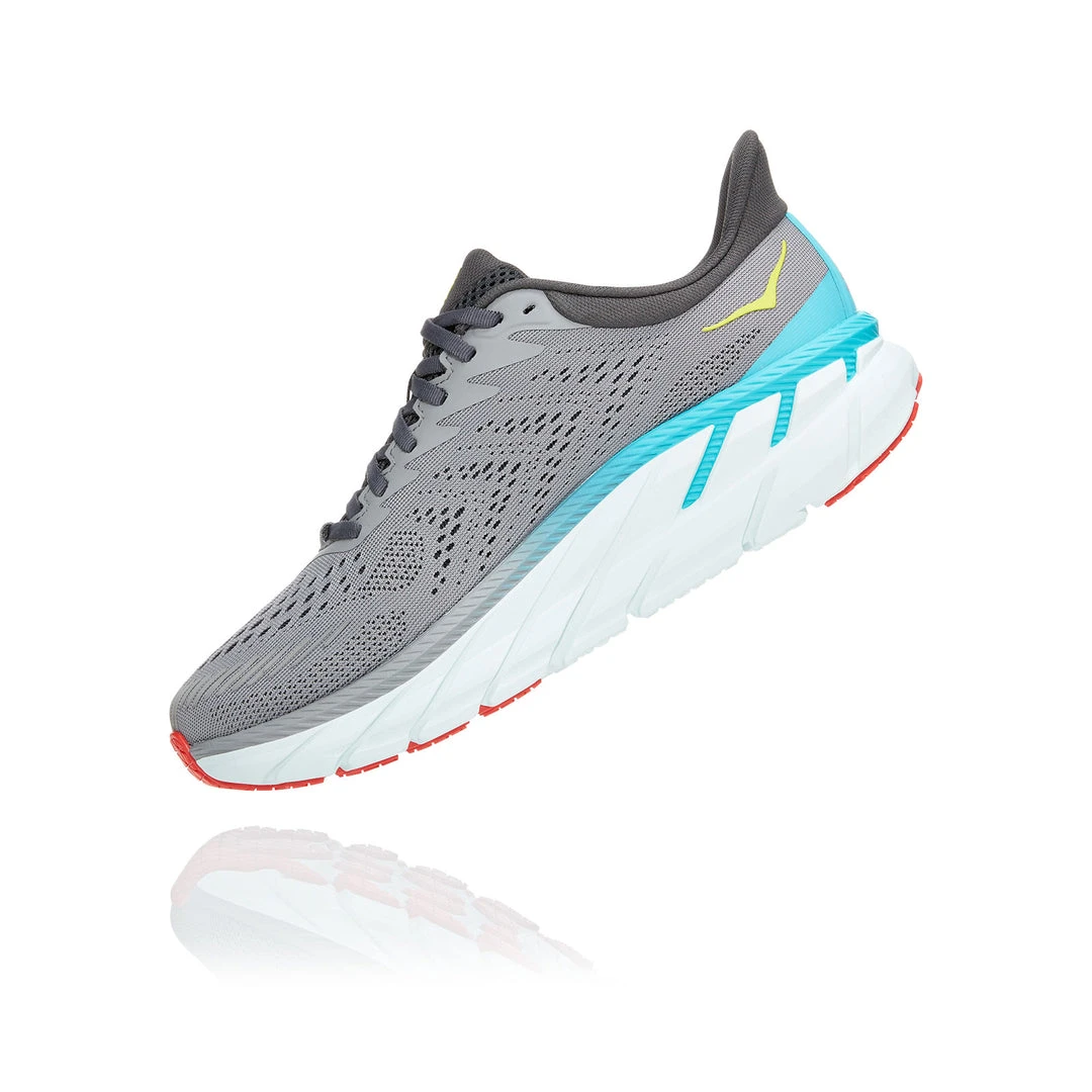 HOKA Men's Clifton 7 Running Shoe - Wild Dove/Dark Shadow - Wide (2E) 4 HOKA Men's Clifton 7 Running Shoe - Wild Dove/Dark Shadow - Wide (2E)