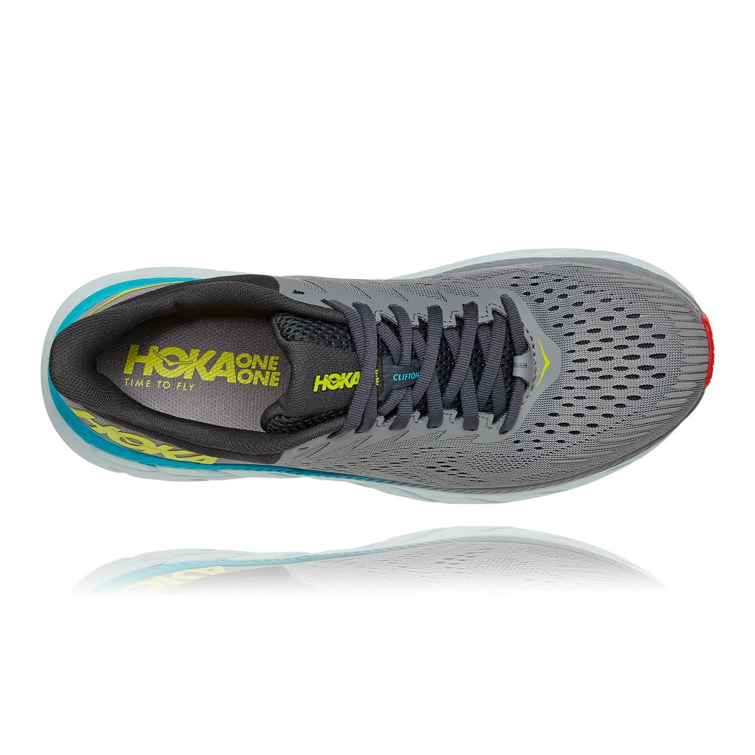 HOKA Men's Clifton 7 Running Shoe - Wild Dove/Dark Shadow - Wide (2E) 5 HOKA Men's Clifton 7 Running Shoe - Wild Dove/Dark Shadow - Wide (2E)