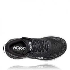 HOKA Shoes Bondi 7 - Black/White- Regular (D)