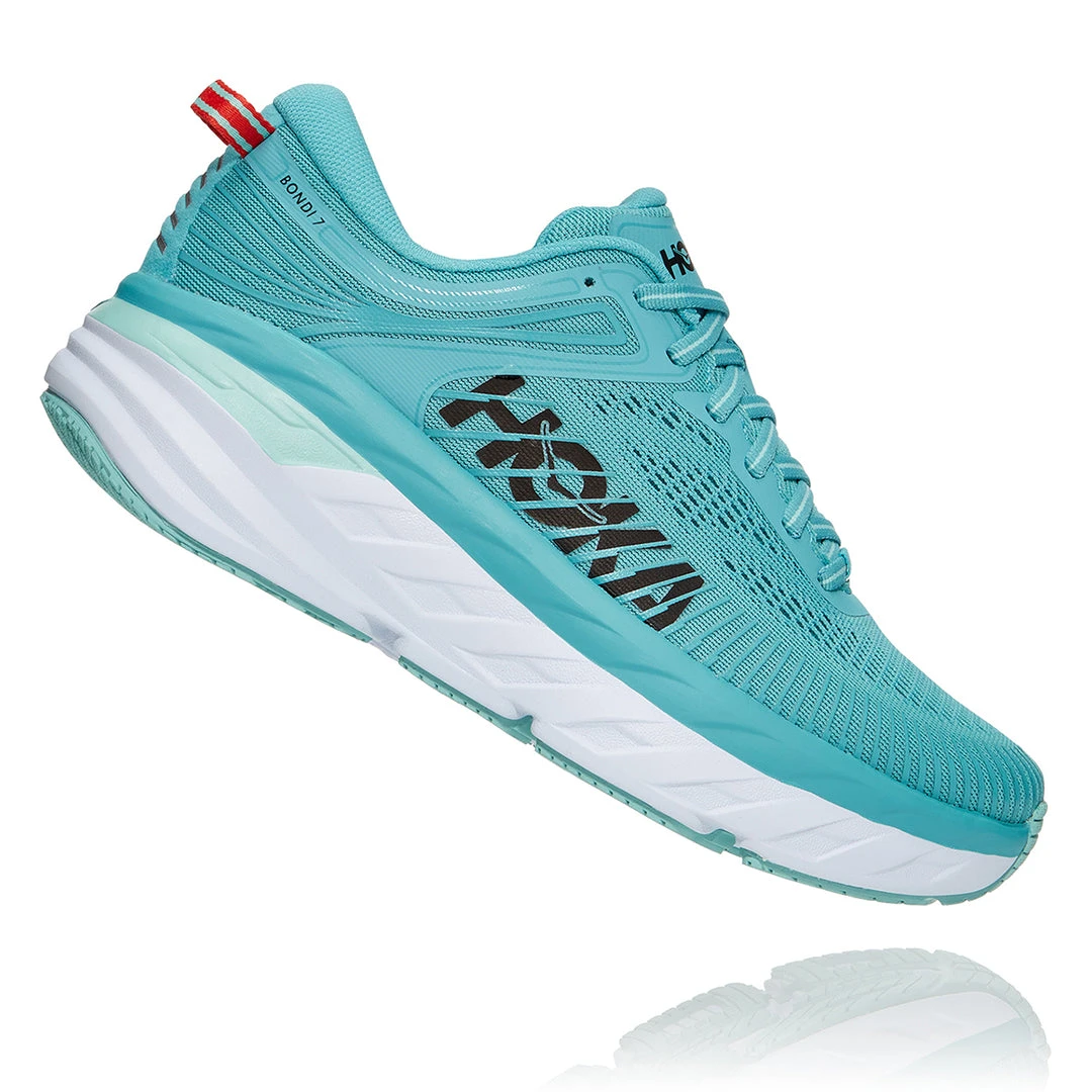 HOKA Shoes Women's Bondi 7 Running Shoe - Aquarelle/Eggshell Blue - Regular (B) 1 HOKA Shoes Women's Bondi 7 Running Shoe - Aquarelle/Eggshell Blue - Regular (B)