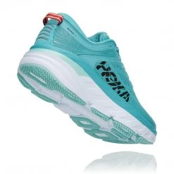 HOKA Shoes Women's Bondi 7 Running Shoe - Aquarelle/Eggshell Blue - Regular (B) 10 HOKA Shoes Women's Bondi 7 Running Shoe - Aquarelle/Eggshell Blue - Regular (B)