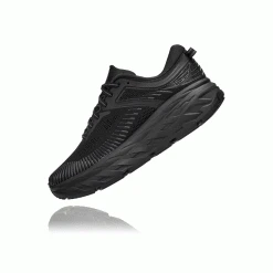 HOKA Women's Bondi 7 Running Shoe - Black/Black - Regular (B) Shoes 11 HOKA Women's Bondi 7 Running Shoe - Black/Black - Regular (B) Shoes