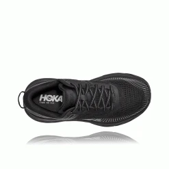 HOKA Women's Bondi 7 Running Shoe - Black/Black - Regular (B) Shoes 14 HOKA Women's Bondi 7 Running Shoe - Black/Black - Regular (B) Shoes