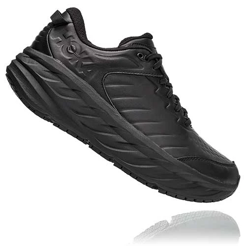 HOKA Women's Bondi SR Wide - Black/Black - Wide (D) 2 HOKA Women's Bondi SR Wide - Black/Black - Wide (D)