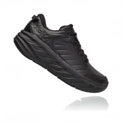 HOKA Men's Bondi SR Running Shoe - Black/Black - Regular (D)