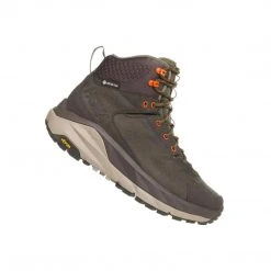 HOKA Men's Kaha GoreTEX Hiking Boot - Black Olive/Green - Regular (D)