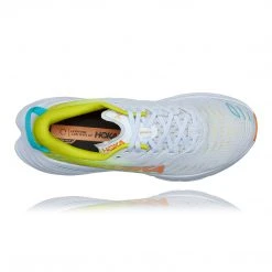 HOKA Men's Bondi X Running Shoe - White/Evening Primrose - Regular (D) Shoes 10 HOKA Men's Bondi X Running Shoe - White/Evening Primrose - Regular (D) Shoes