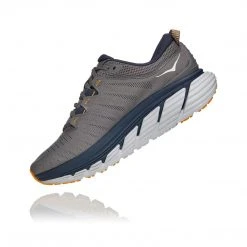 HOKA Men's Gaviota 3 Running Shoe - Charcoal Gray/Ombre Blue - Wide (2E) Shoes 8 HOKA Men's Gaviota 3 Running Shoe - Charcoal Gray/Ombre Blue - Wide (2E) Shoes