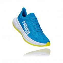HOKA Men's Carbon X2 Running Shoe - Diva Blue/Citrus - Regular (D) Shoes