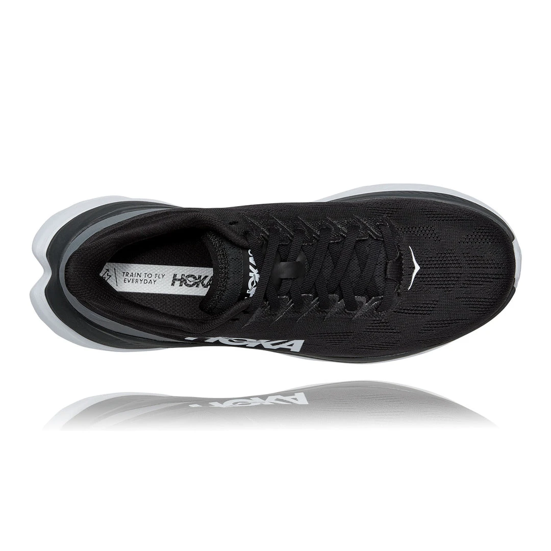 HOKA Men's Mach 4 Running Shoes - Black/Dark Shadow - Regular (D) 5 HOKA Men's Mach 4 Running Shoes - Black/Dark Shadow - Regular (D)