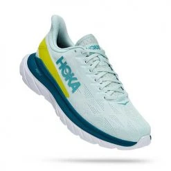 HOKA Men's Mach 4 Running Shoe - Blue Glass/Evening Primrose - Regular (D)