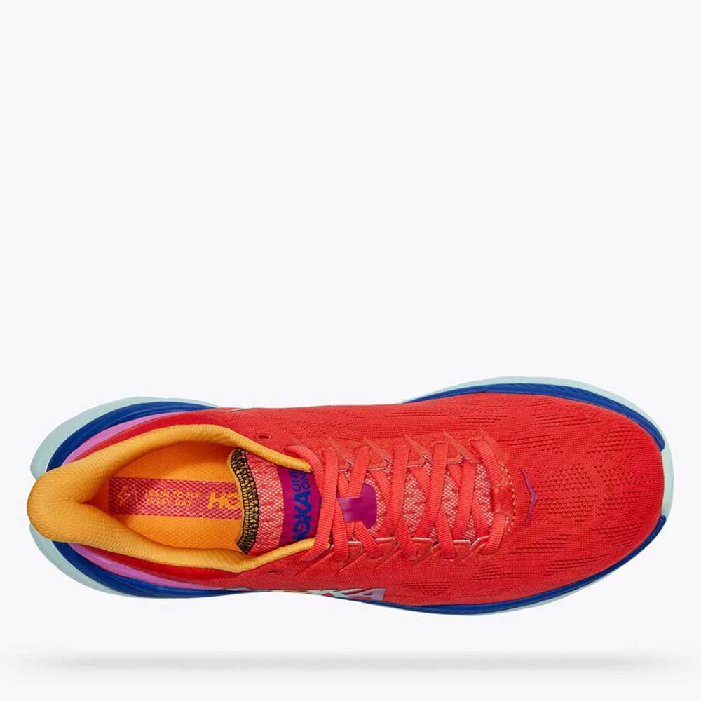 HOKA Men's Mach 4 Running Shoe - Fiesta/Bluing - Regular (D) Shoes 5 HOKA Men's Mach 4 Running Shoe - Fiesta/Bluing - Regular (D) Shoes