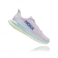 HOKA Shoes Women's Mach 4 Running Shoe - Orchid Hush/Iris Bloom - Regular (B)