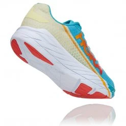 HOKA Unisex Rocket X Running Shoe - Scuba Blue/Luminary Green - Regular (D)