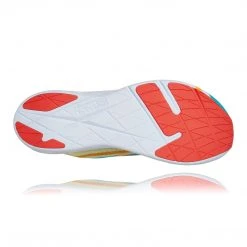 HOKA Unisex Rocket X Running Shoe - Scuba Blue/Luminary Green - Regular (D)