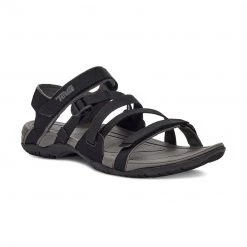 Teva Shoes Women's Ascona Sport Web Sandal- Black- Regular (B)