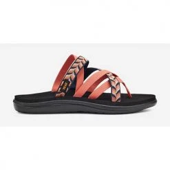 Teva Women's Voya Zillesa - Retro Geometric Orange - Regular (B)